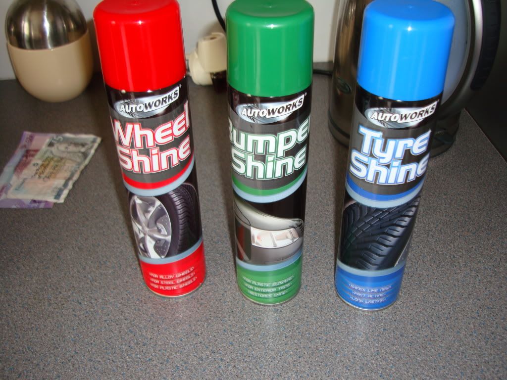 cleaning on a tight budget poundland products Mk3 Cavalier Owners